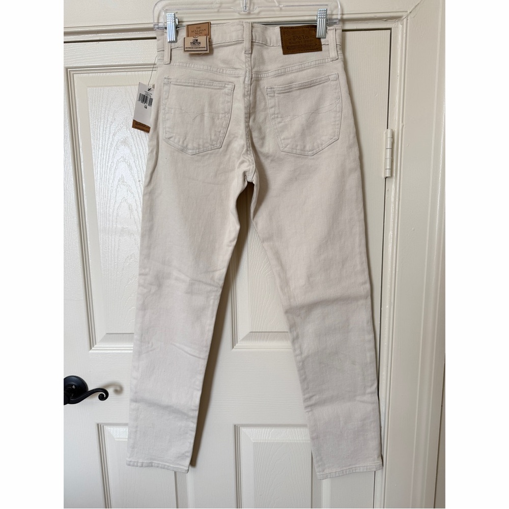 NWT Polo Ralph Lauren Sullivan Slim Fit Pants in Ecru Boys Size 16 - Picture 14 of 14